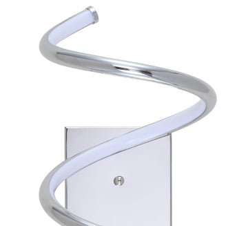 Scribble 7" Modern Metal Integrated LED Vanity Light Sconce - JONATHAN Y